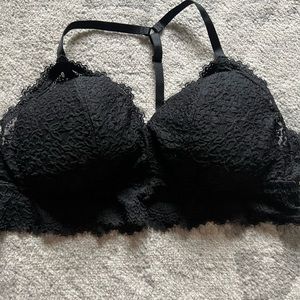 Aerie black Racerback Bralette XL